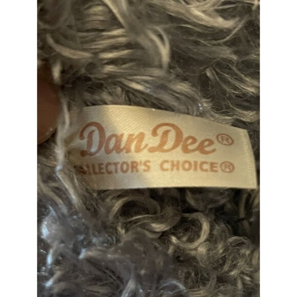 Dan Dee Collectors Choice Gray Scruffy Puppy Dog 9" Plush Terrier Realistic - Picture 7 of 9